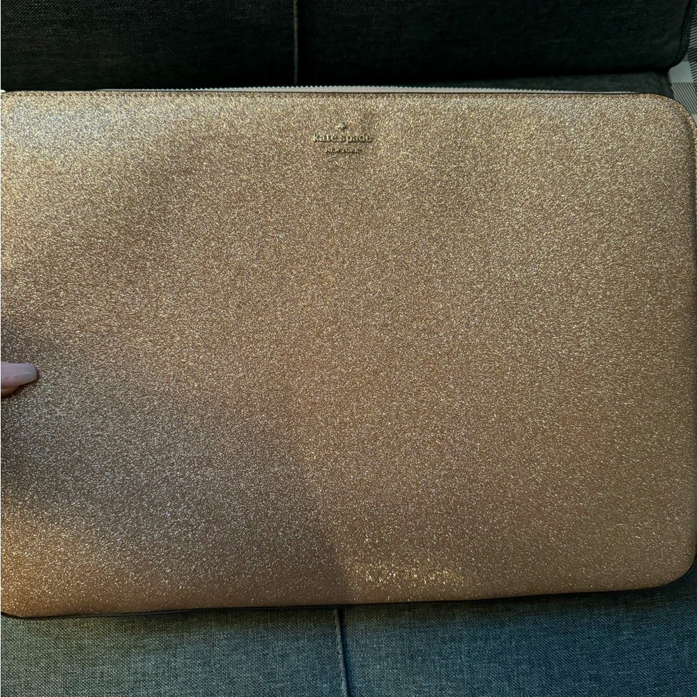 Kate Spade glitter laptop bag